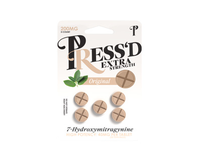 Press'd Extra Strength 7-Hydroxy Tablets